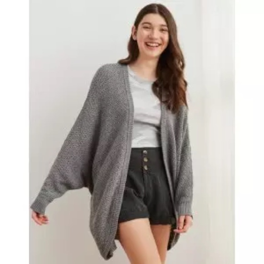 Dolman Sleeve Cocoon Cardigan American Eagle